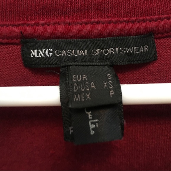 MNG Casual Sportswear Red Velvet Dress - Picture 3 of 4